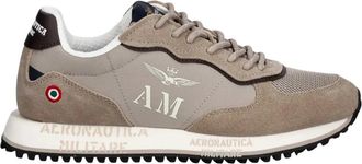 Aeronautica Sneakers - Heren - Sneakers - Bruin - 40 EU - Leer - Schoenen