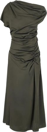 SIMKHAI Joanna Lange Jurk - Dames - Casual kleedjes - Groen - 3XS - Kleedjes