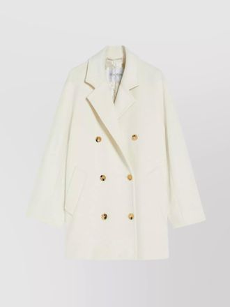 Max Mara oversized wool cashmere beaver coat