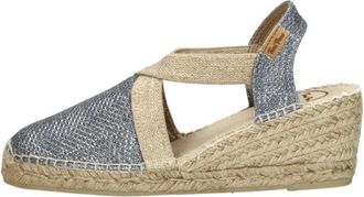 Toni Pons Triton Espadrille met Sleehak - Dames - Sleehakken - Blauw - 40 EU - Schoenen