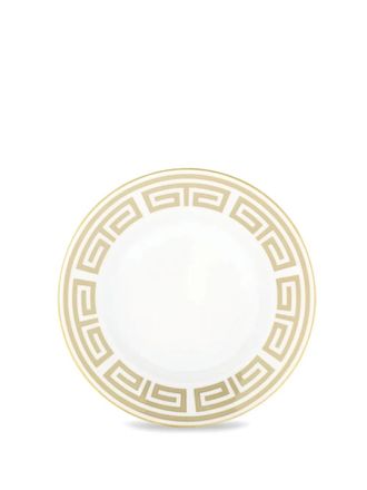Ginori 1735 Labirinto greek-key border soup plate (4.1cm x 24.5cm) - White