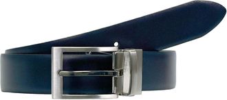 Lloyd Men´s Belts LLOYD Mens Leather Reversible Belt 35mm, Navy-black, 95