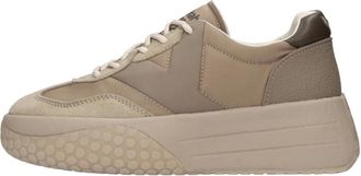 Keh-noo Kehnoo, Schoenen, Dames, Beige, 39 EU, Su&egrave;de, Paneel Sneakers