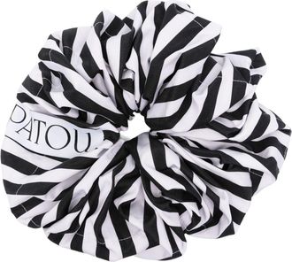 Patou large Patou cotton scrunchie - women - Cotton - One Size - Black