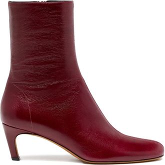 Proenza Schouler leather ankle boots - women - Lambskin/CALFSKIN/CALFSKIN - 38 - Red