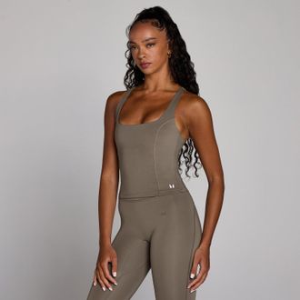 MyProtein Camiseta de tirantes espalda nadador Training para mujer de MP - Espresso - L