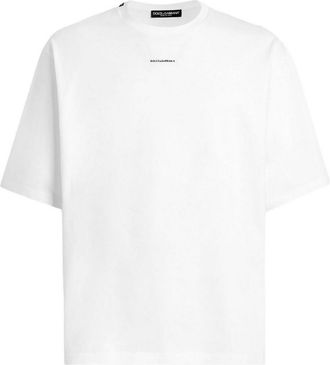 Dolce & Gabbana Printed Cotton T-Shirt