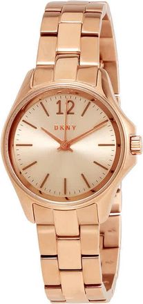 DKNY Eldridge Grey Dial Rose Gold-tone Ladies Watch NY2524