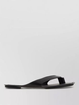 Maison Margiela leather anatomic thong sandals open toe