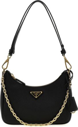 Prada Black Prada Re-Edition mini handbag
