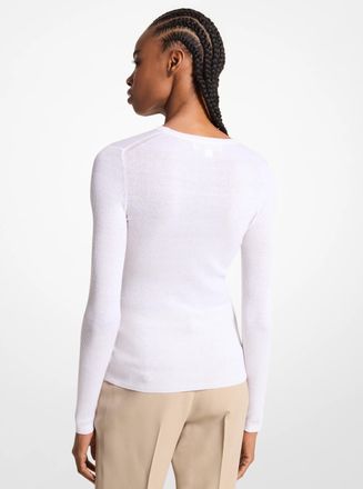Michael Kors Hutton Featherweight Cashmere Sweater