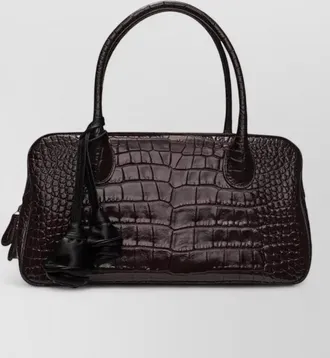 Magda Butrym brigitte bag regular leather croco