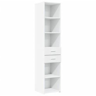 vidaXL Aparador De Madera De Ingenier&iacute;a Blanco 40x42,5x185 Cm Vidaxl
