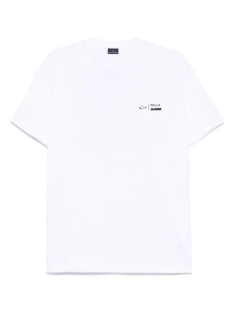 Paul & Shark Ocean Print Cotton T-Shirt