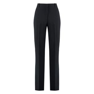 Golden Goose Dames, Broeken, Blauw, Maat: XS Wol