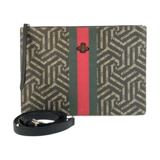 Gucci Pre-owned GG Supreme GG Kaleido borsa clutch a spalla 2way - - Pre-owned - Uomo - Multicolore - ONE SIZE