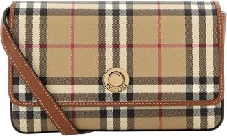 Burberry Beige Hampshire Small Crossbody Bag