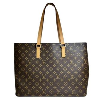 Louis Vuitton Pre-owned Tote Bags, female, Brown, Size: ONE SIZE Pre-owned Monogram Tote Bag