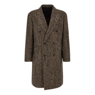 Tagliatore Trench Coats - Heren - Mantel - Bruin - XL - Jassen