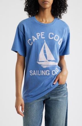 Junk Food Cape Cod Sailing Cotton Graphic T-Shirt in Dutch Blue at Nordstrom Rack, Size X-Large