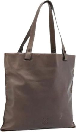 Loewe Pre-owned Tote Bag - Pre-owned - Mujer - Marr&oacute;n - ONE SIZE