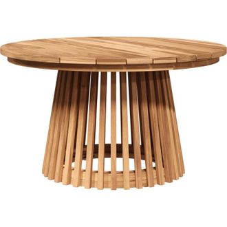 vidaXL Mesa De Caf&eacute; Para Jard&iacute;n Marr&oacute;n 70 X 70 X 40 Cm Vidaxl