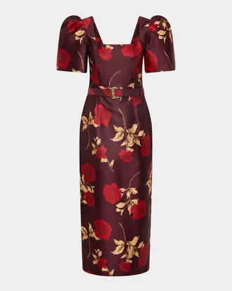 Rebecca Vallance Melora Floral Ball Gown