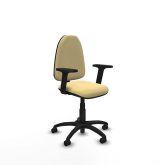 Piqueras y Crespo Piqueras Y Crespo Silla De Escritorio A&yacute;na Crema Ajustable