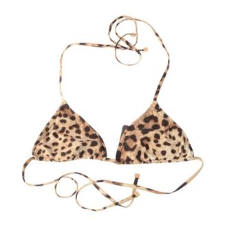 Dolce & Gabbana Animal Print Bikini - female - Dolce & Gabbana - Bikinis - Multicolor - XL - Swimwear