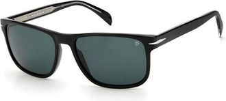 David Beckham DB 1060/S 807/QT Mens Sunglasses Black Size 57