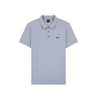 HUGO BOSS Monogram-pattern Polo Shirt