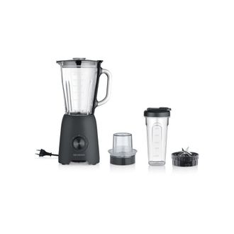Severin Sm3724 Pro Batidora 600 W Negro 1,5 L Tritan Smoothie + Molinillo De Especias