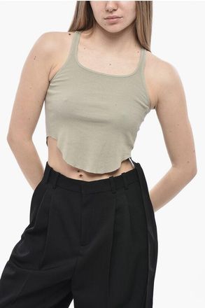 Rick Owens DRKSHDW Tank Top BASIC With Raw Hem size S