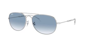 Ray-Ban BAIN BRIDGE Blue Gradient Pilot Unisex Sunglasses RB3735 003/3F 60