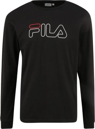 Fila Sweatshirt - Heren - Sweatshirts - Zwart - XS - Katoen - Hoodies & sweatvesten
