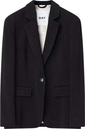 Day Birger Et Mikkelsen Klassieke Viscose Twill Blazer - Dames - Blazers - Zwart - S - Jassen