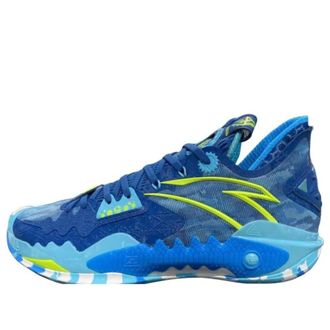 Anta Shock Wave 5 Blue Neon Green 112341106-2
