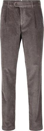 Eleventy Slim-fit Broeken - Heren - Slim Fit Broeken - Bruin - W33 - Katoen - Broeken