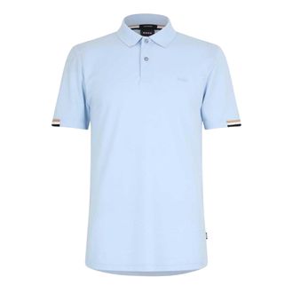 HUGO BOSS Heren Parlay 147 Poloshirt (Lichtblauw)