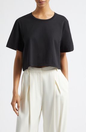 A.L.C. Kali Boxy T-Shirt in Black at Nordstrom, Size Xx-Small