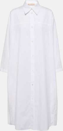 Marni Cotton poplin shirt dress