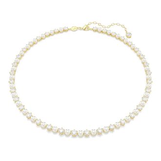Swarovski Matrix Ketting - Dames - Kettingen - Wit - ONE Size - Accessoires