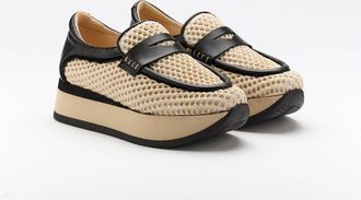 Softwaves Womens Caela Sneaker In Coco/black