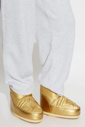 Moon Boot MB ICON LOW NOLACE COMET CHROME Snow Boots, Womens, Gold
