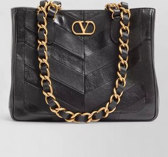 Valentino nappa leather small tote bag