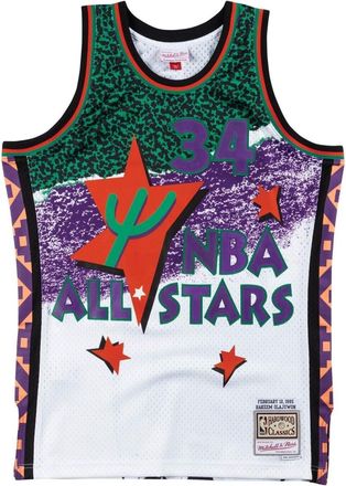 Mitchell & Ness x NBA All-Star West Jersey Hakeen Olajuwon 34 SMJYNG18434-ASWWHIT95HOL
