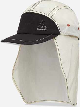 Roa And wander Ripstop Wind Cap Off White