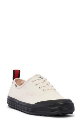 Keds Champion Toe Rand Sneaker in White/Black at Nordstrom, Size 5.5