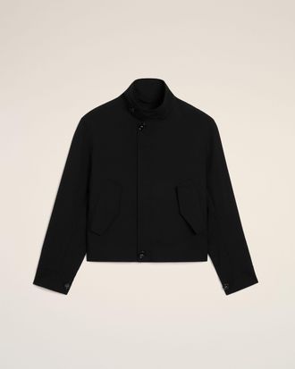 Ami Black New Wool Harrington Jacket Black - XXL - for Men
