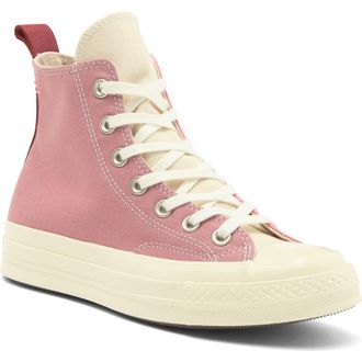Converse Chuck Taylor All Star 70 High Top Sneaker in Ritual Rose/Night Flamingo at Nordstrom Rack, Size 10.5
